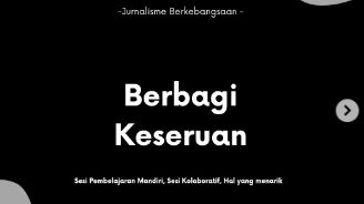 Berbagi Keseruan Jurnalisme Berkebangsaan
